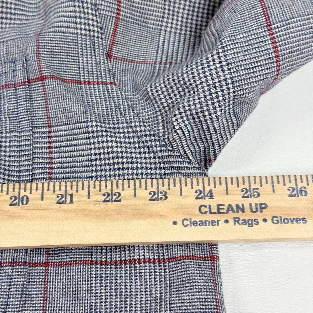 Vintage Christian Dior Monsieur Plaid Shirt Mens L Cotton Button Up USA 90s - Picture 6 of 14